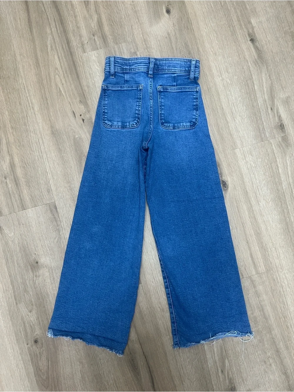 Zara Girl’s Wide Leg High-Rise Jeans size 10